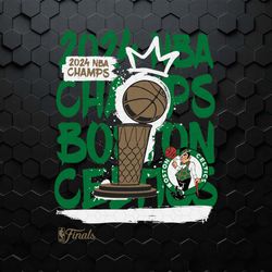 2024 nba champs boston celtics celebration svg