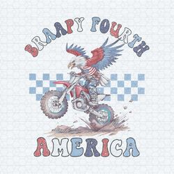 braapy fourth america dirt bike patriotic bald eagle png