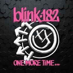 blink 182 one more time logo svg