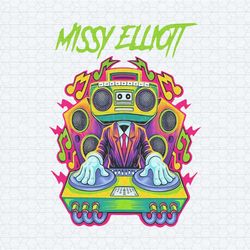 retro missy elliott music tour 2024 png