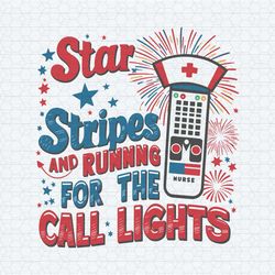 retro stars stripes and running for call lights svg