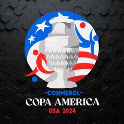 copa america usa 2024 football championship svg