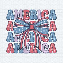 coquette 4th of july america ribbon bow svg