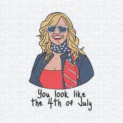 retro legally blonde you look like the 4th of july svg