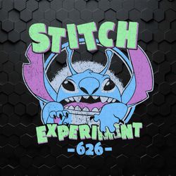vintage stitch experiment 626 video game svg