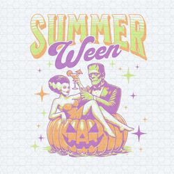 summer ween funny monster beach party png