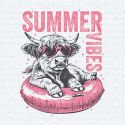 highland cow meme summer vibes png