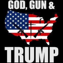 america map svg god gun and trump svg