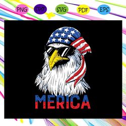 black merica bald eagle 4th of july svg memorial day usa patriotic american flag svg