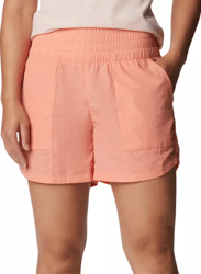 women's boundless trek short ,summer peach