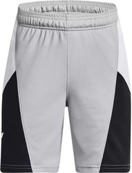 under armour boys' curry splash shorts, color: mod gray/white