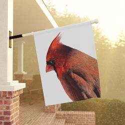 cardinal decorative house flag cardinal bird