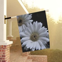 daisy house flag, decorative house flag