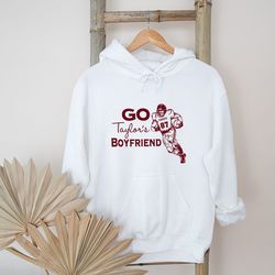 go taylors boyfriends travis kelce hoodie custom hoodie