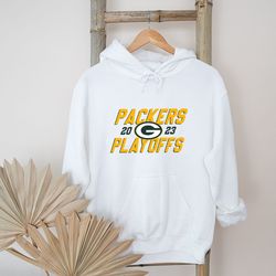 green bay packers 2023 nfl playoffs hoodie custom hoodie