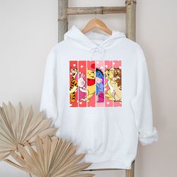 retro disney winnie the pooh friends hoodie custom hoodie