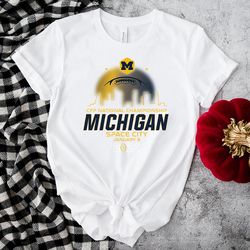 national championship 2024 michigan space city shirt