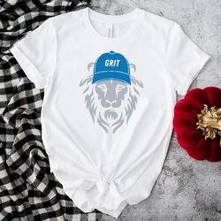 nfl football detroit grit hat shirt