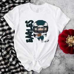 nfl philadelphia eagles chibi shirt