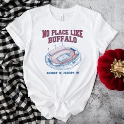 no place like buffalo stadium shirt