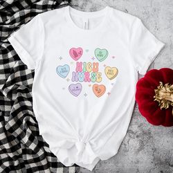 oh baby nicu nurse valentines shirt