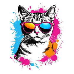 cat lover's| funny cat svg | cat with sunglasses svg| kitty with sunglasses svg |cat face svg | gift for a cat lover | c