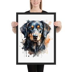 dog portraits from photos, custom dog painting, dog lover gift, dog portrait, watercolor painting,