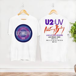 u2-uv short sleeve 2024 t-shirt many colors