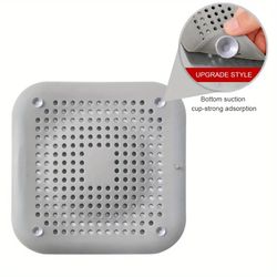 hair filter sink anti-blocking strainer - bathtub shower floor drain stopper - silicone kitchen deodorant plug - bathroo