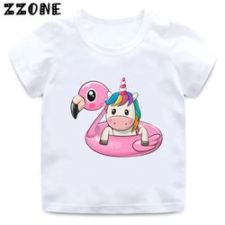 the fashion cute unicorn girl t-shirt children 24