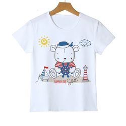the rainbow girls shirt unicorn cat t-shirt for children 2024