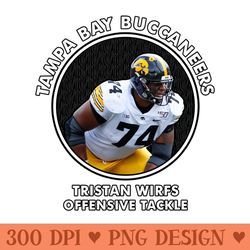 tristan wirfs ot tampa bay buccaneers - png image downloads