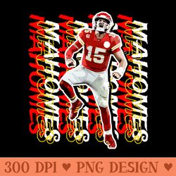 mahomes - digital png graphics