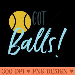 tennis got balls - digital png graphics