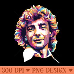 barry manilow - digital png graphics