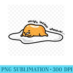 gudetama world's laziest whatever hoodie - printable png graphics