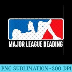 major league reading - book reader bookworm librarian books - png graphics