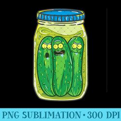 pickle rick jar rick & morty - modern png designs