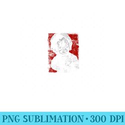 childs play chucky distressed portrait premium - unique png artwork