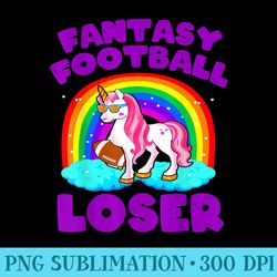 fantasy football loser funny fantasy football loser - shirt artwork download