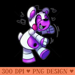 dancing helpy five night at freedy - png design assets
