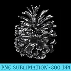 conifer pine cone woodland walk drawing - png clipart download
