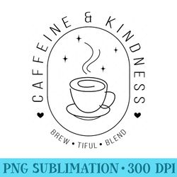 womens love coffee - unique sublimation patterns