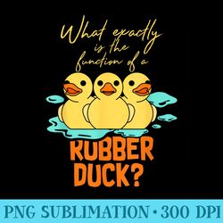 what exactly is the function of a rubber duck - printable png images