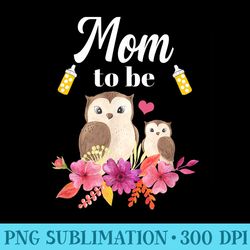 mom to be owl baby shower - png image download