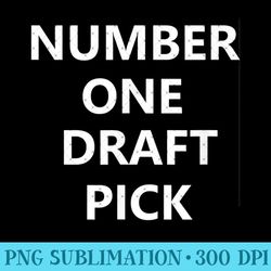 number one 1 draft pick basketball football fan gear - printable png images