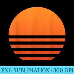 summer sunset graphic icon - high quality png files