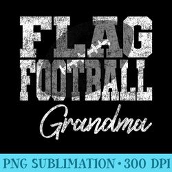 flag football grandma - png file download