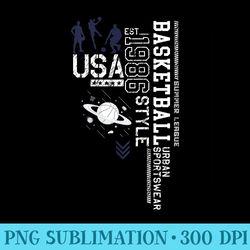 basketball champion summer - sublimation graphics png