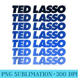 ted lasso repeating logo - sublimation patterns png